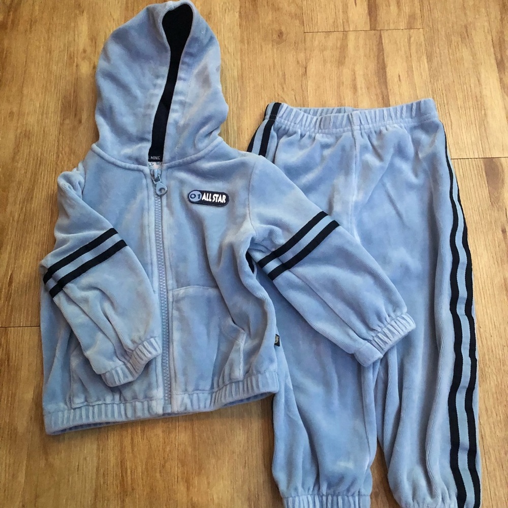 Velvet Baby Set
